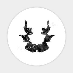 Rorschach inkblot test Magnet